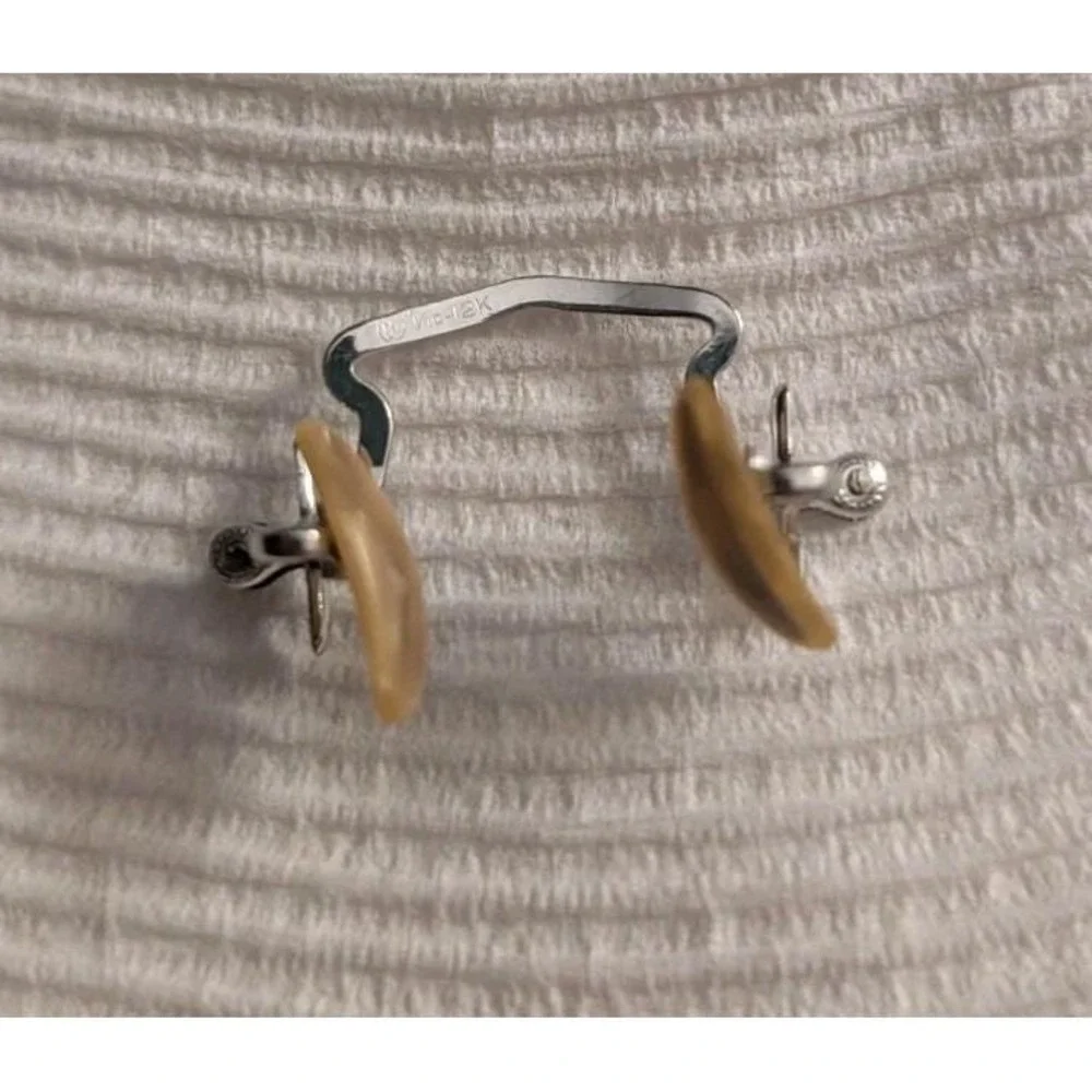 Vtg Shuron ? 1/10 12k Gold Filled Eyeglass Frames Bridge Nose Piece Replacement